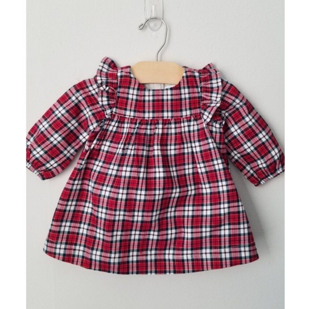 Baby Gap Plaid Dress Size 12-18M